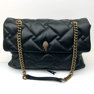 KURT GEIGER LONDON XXL Kensington Soft Quilted Leather Shoulder Bag